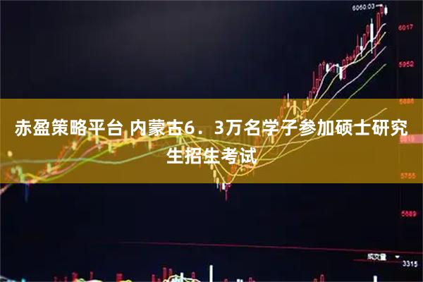 赤盈策略平台 内蒙古6．3万名学子参加硕士研究生招生考试