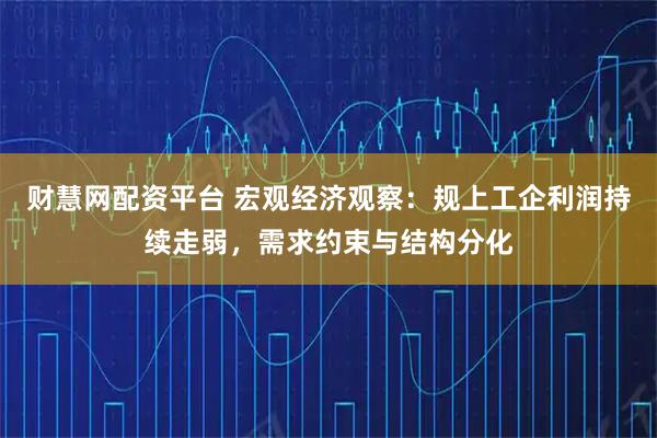 财慧网配资平台 宏观经济观察：规上工企利润持续走弱，需求约束与结构分化